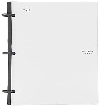 B&N ハン 5-STAR Five Star Flex NoteBinder, 10.75” x 11.5” Size, Includes 2